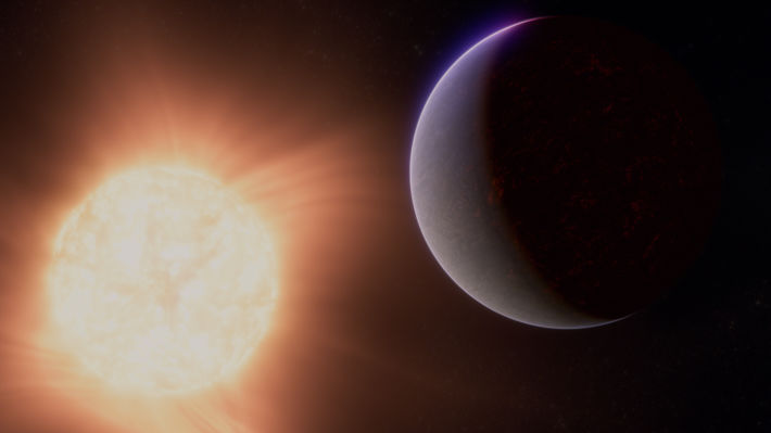 En illustration av planeten Cancri