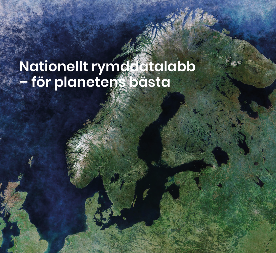 Satellitbild över Sverige