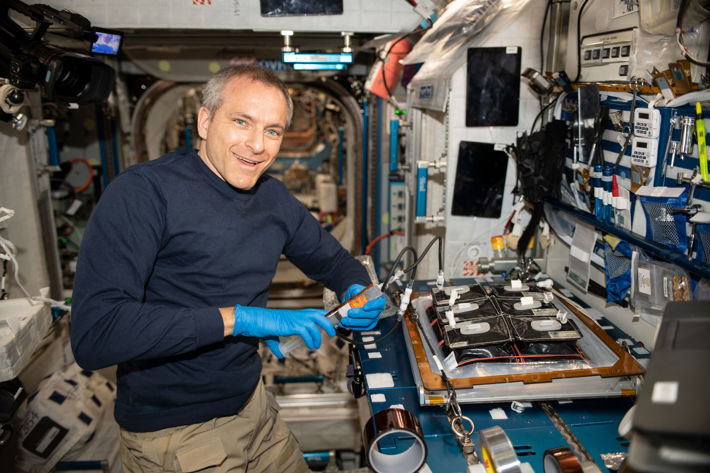 David Saint-Jacques on ISS